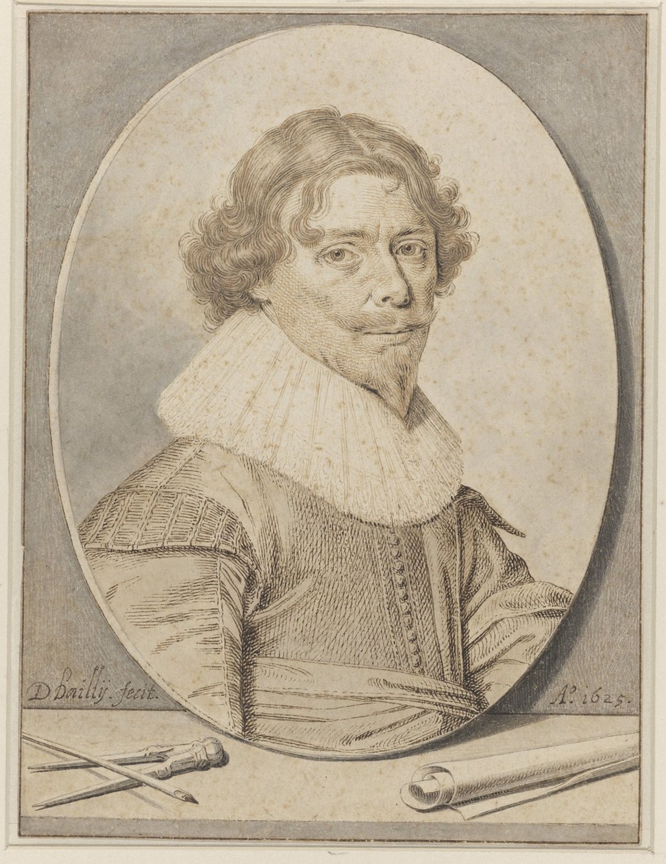 Autorretrato de David Bailly de David Bailly