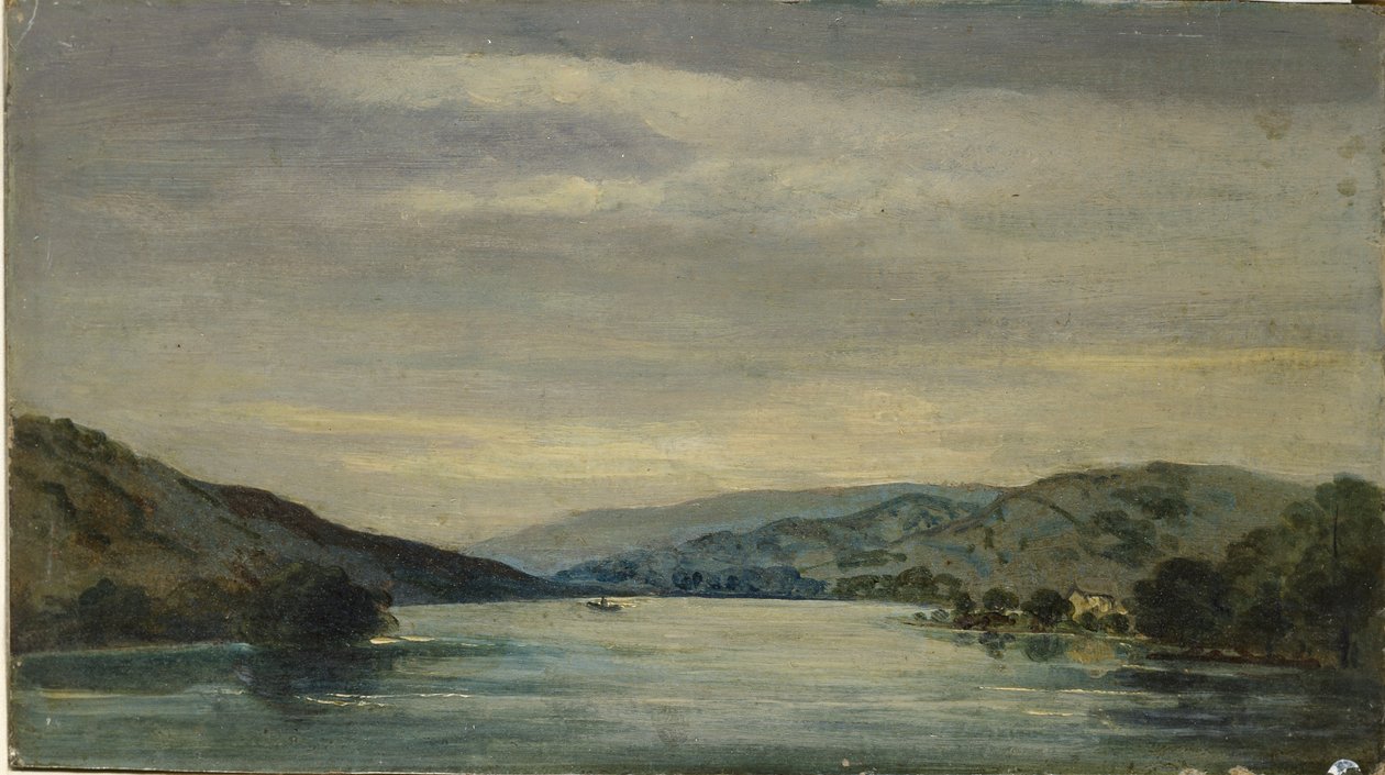 Coniston Water, 1838 de David Charles Read