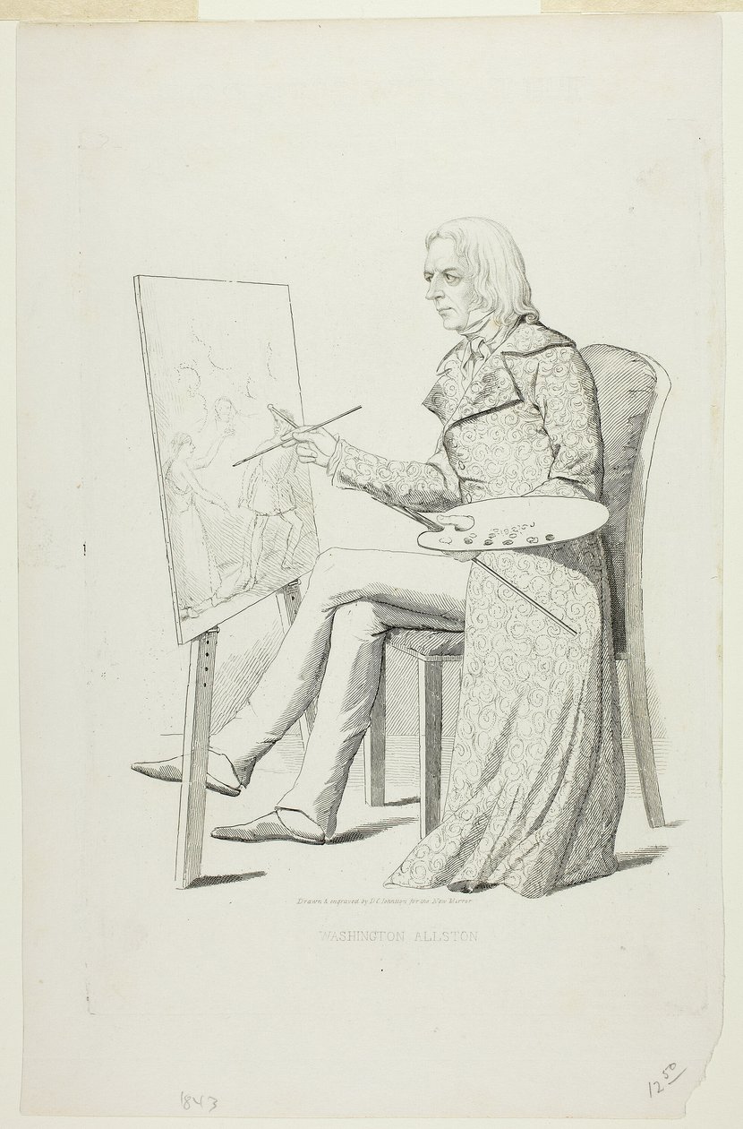 Washington Allston de David Claypoole Johnston
