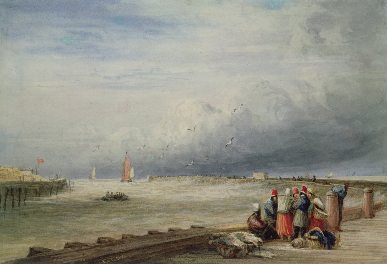 Muelle de Calais de David Cox