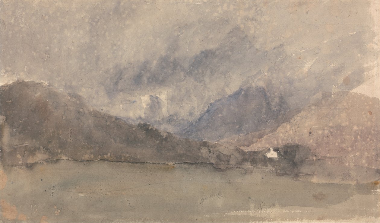Capel Curig, Caernarvonshire, Gales de David Cox