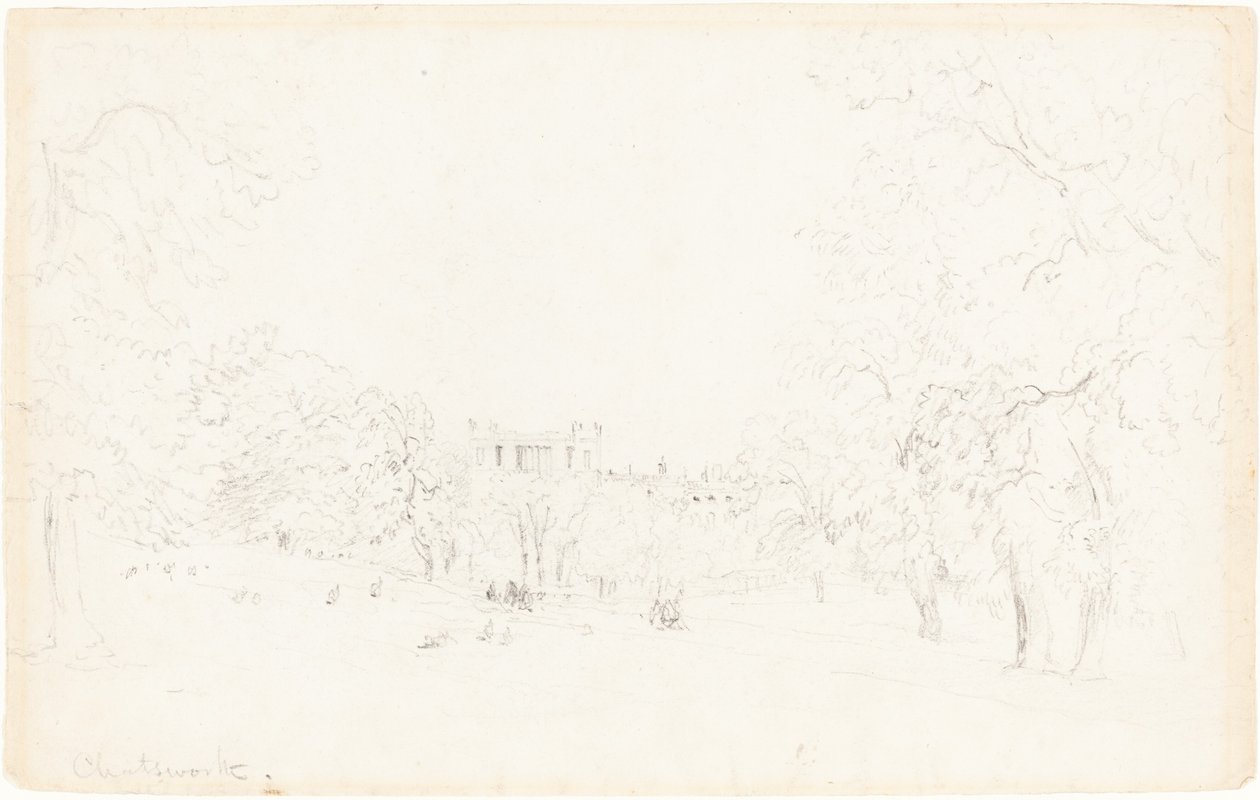 Chatsworth [recto] de David Cox
