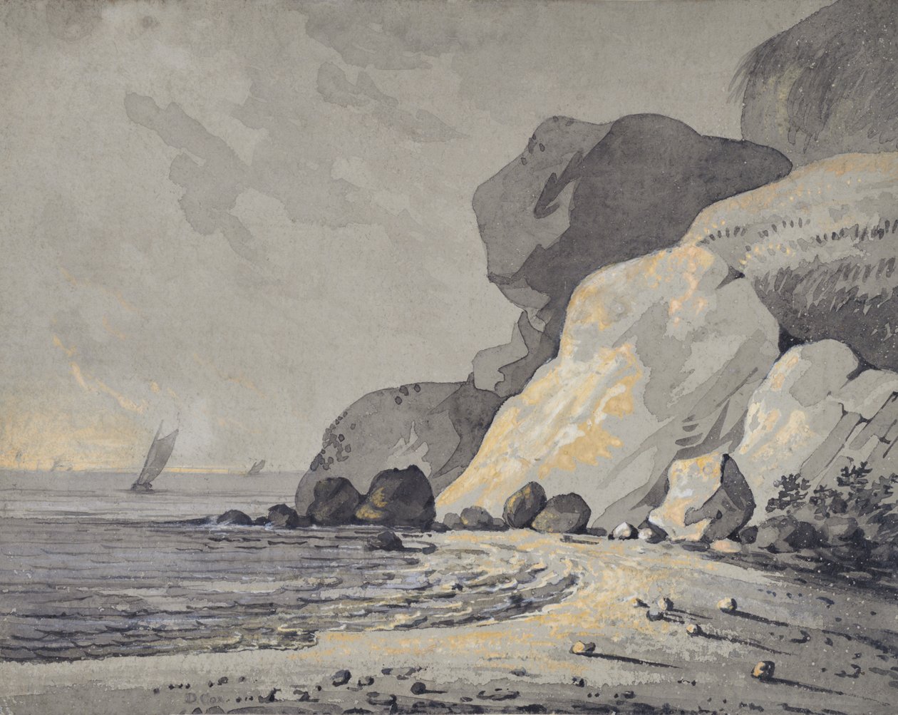 Escenario costero de David Cox