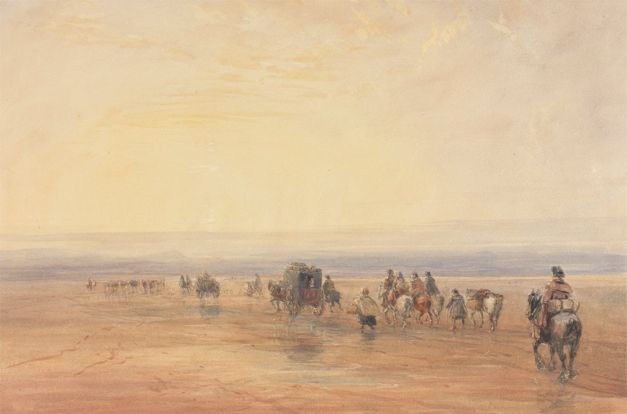 Cruzar las arenas de Lancaster de David Cox