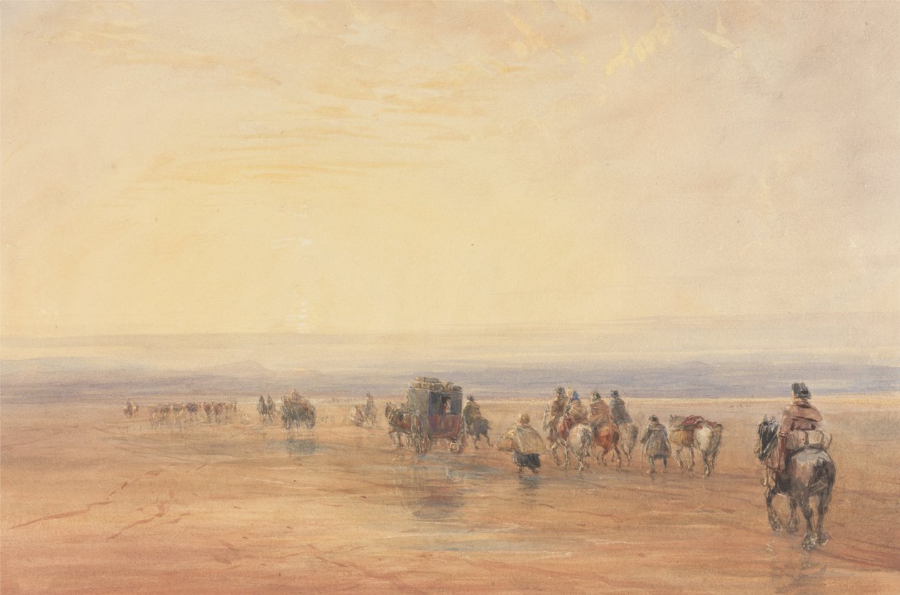Cruzar las arenas de Lancaster de David Cox