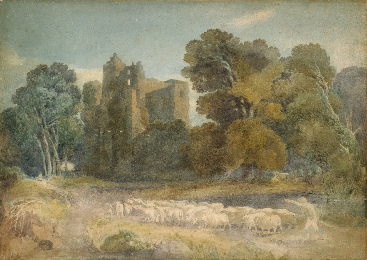 Castillo de Kenilworth en Warwickshire de David Cox