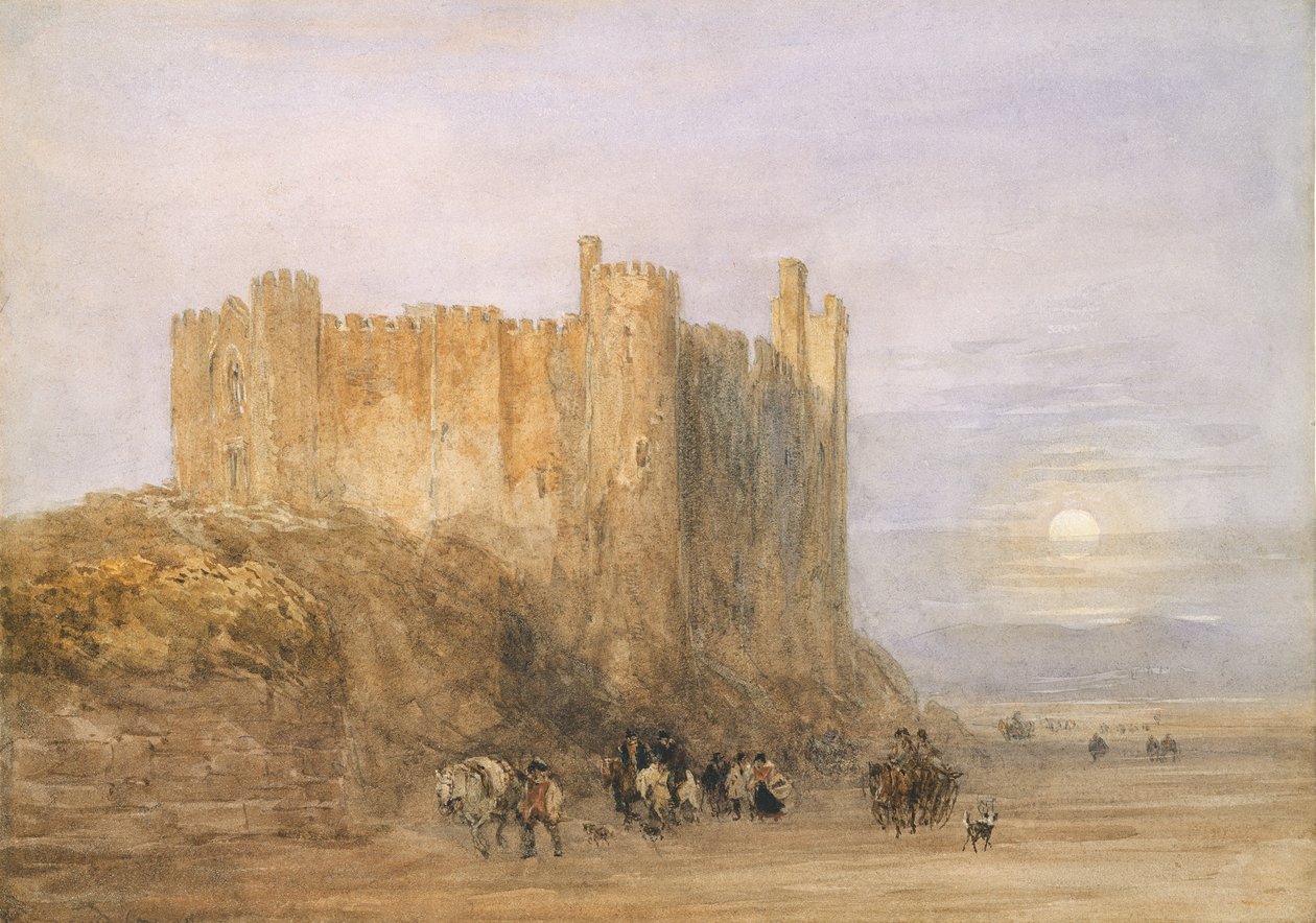 Castillo de Laugharne, 1849 de David Cox