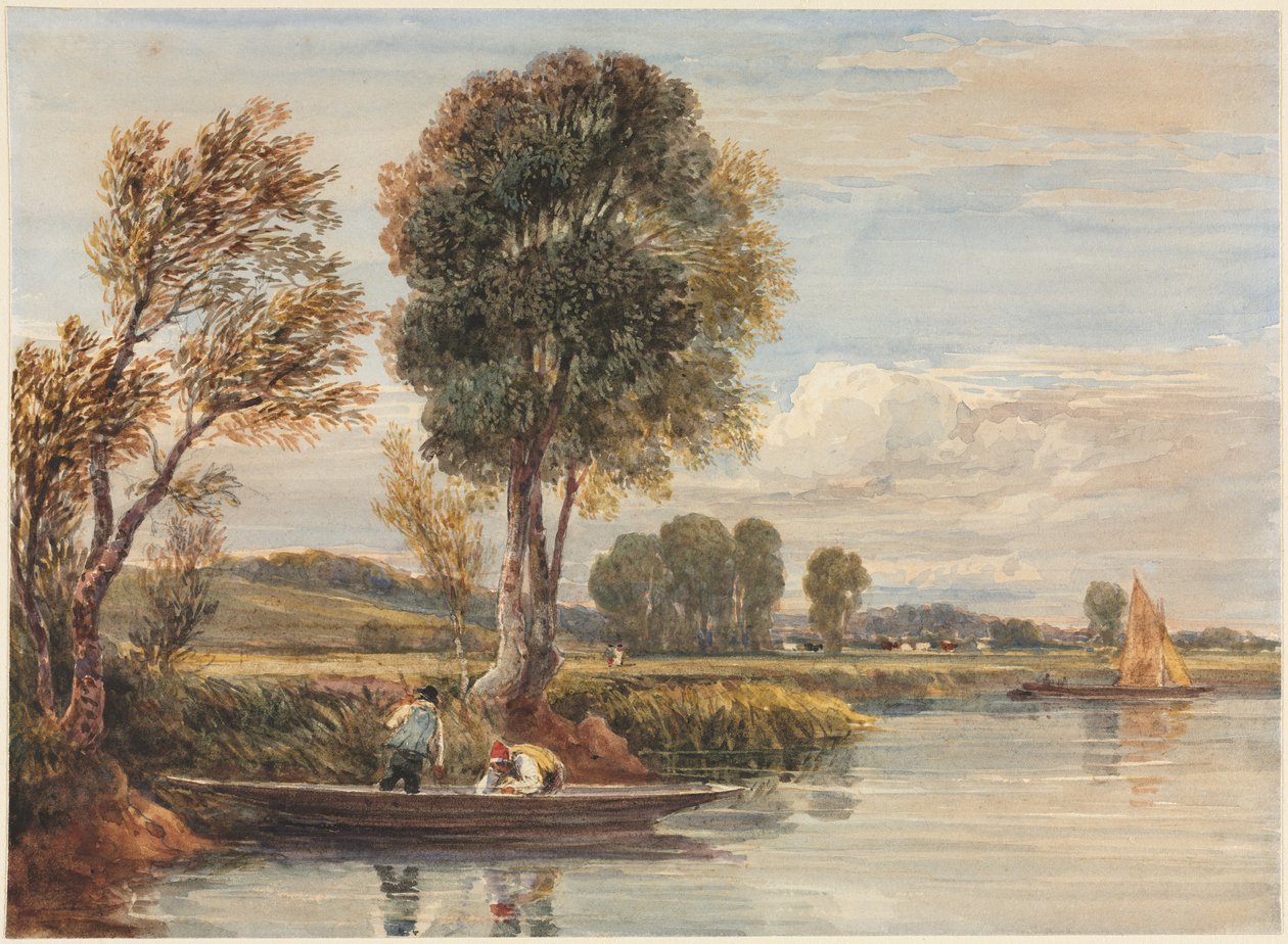 En el Támesis de David Cox
