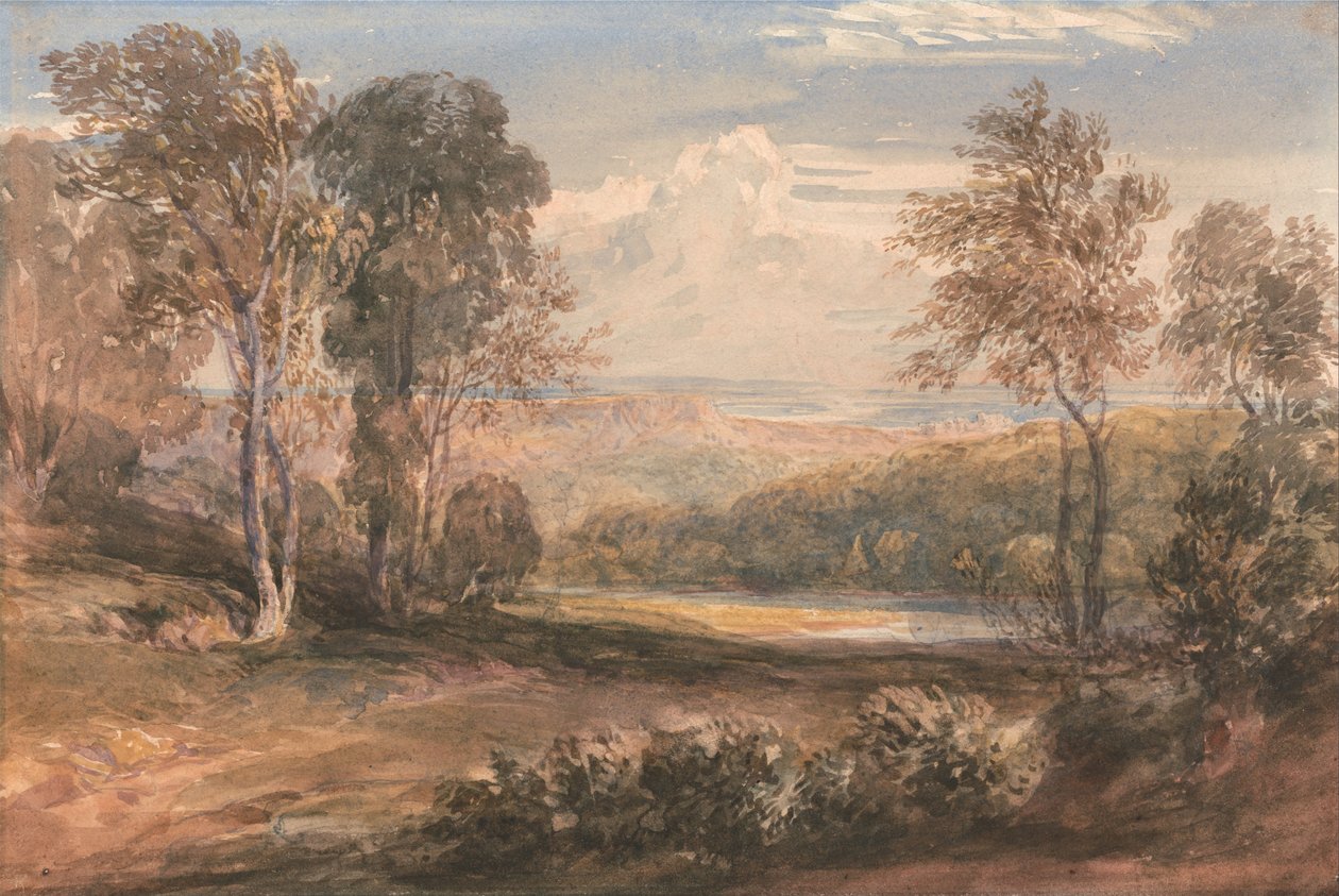 En el Wye de David Cox