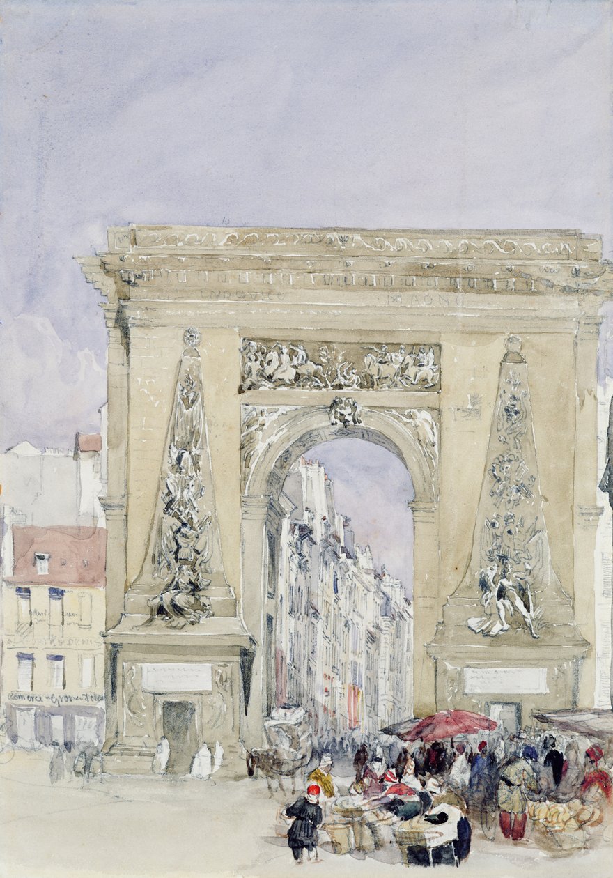 Puerta de San Denis de David Cox