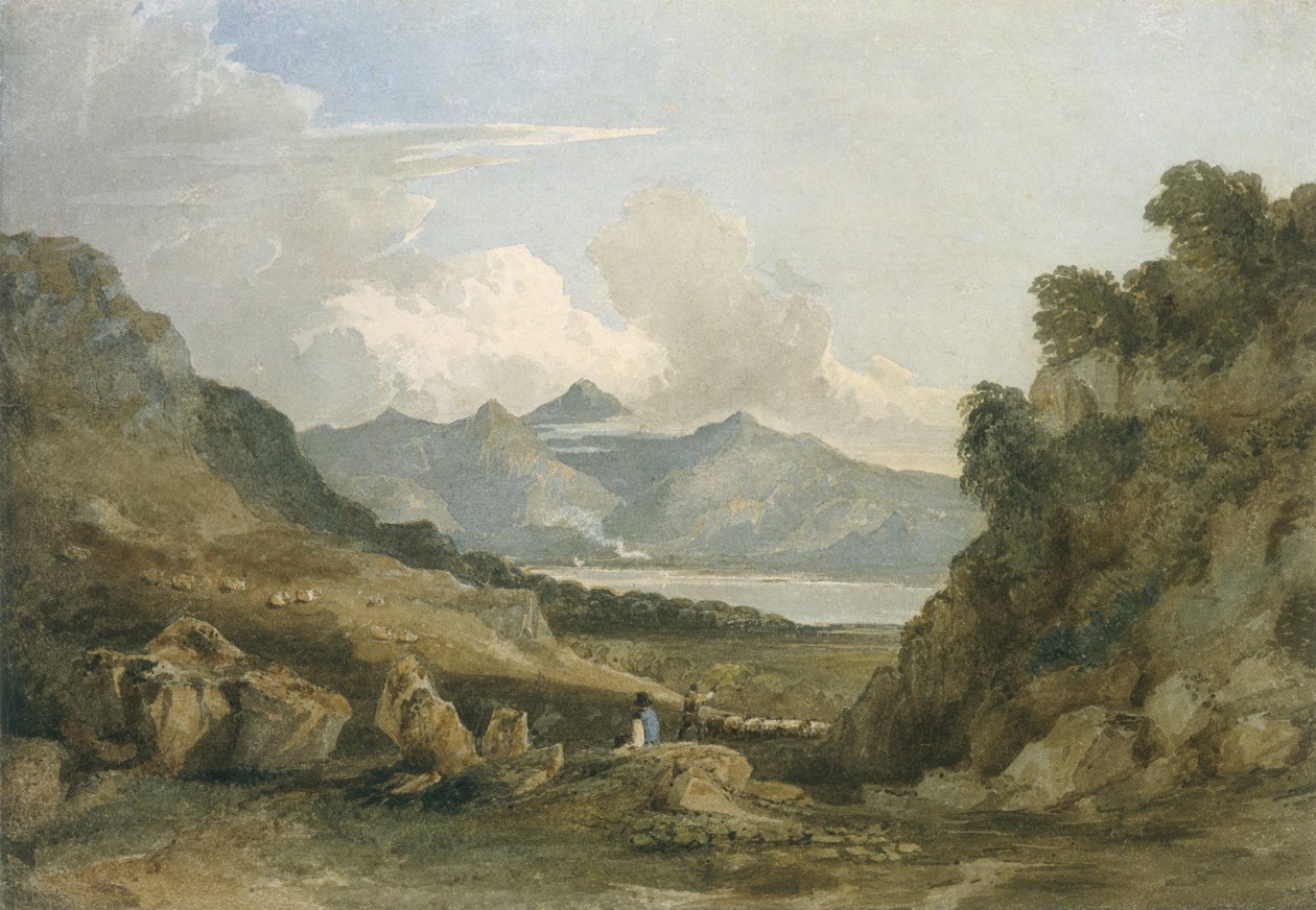 Snowdon de David Cox