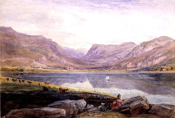 Tal-y-llyn, Norte de Gales de David Cox