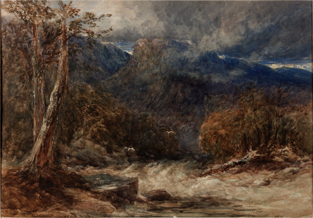 El encuentro de las aguas de David Cox