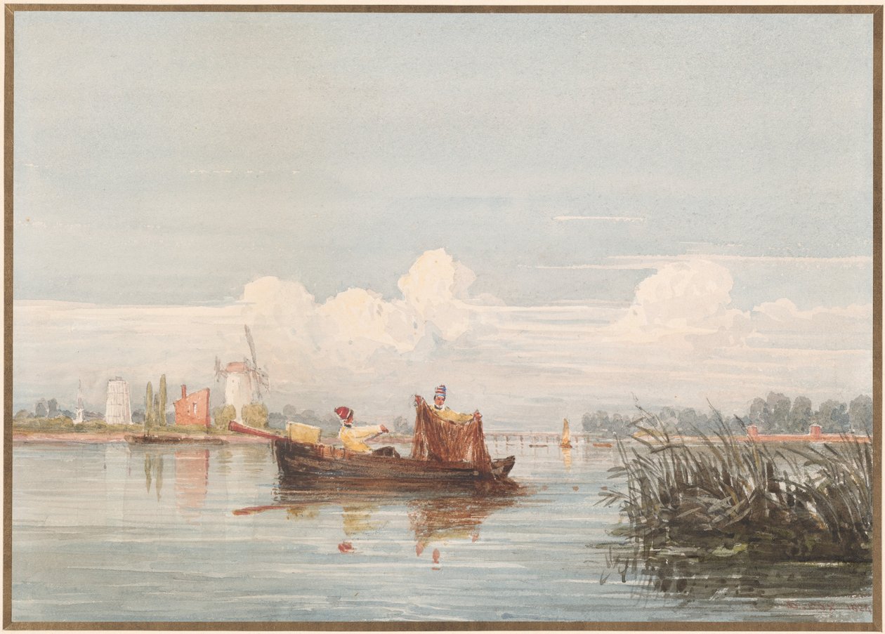 El Támesis en Battersea de David Cox