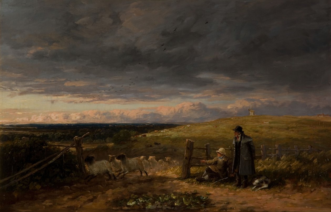Cambio de Pasto, 1847 de David Cox the elder