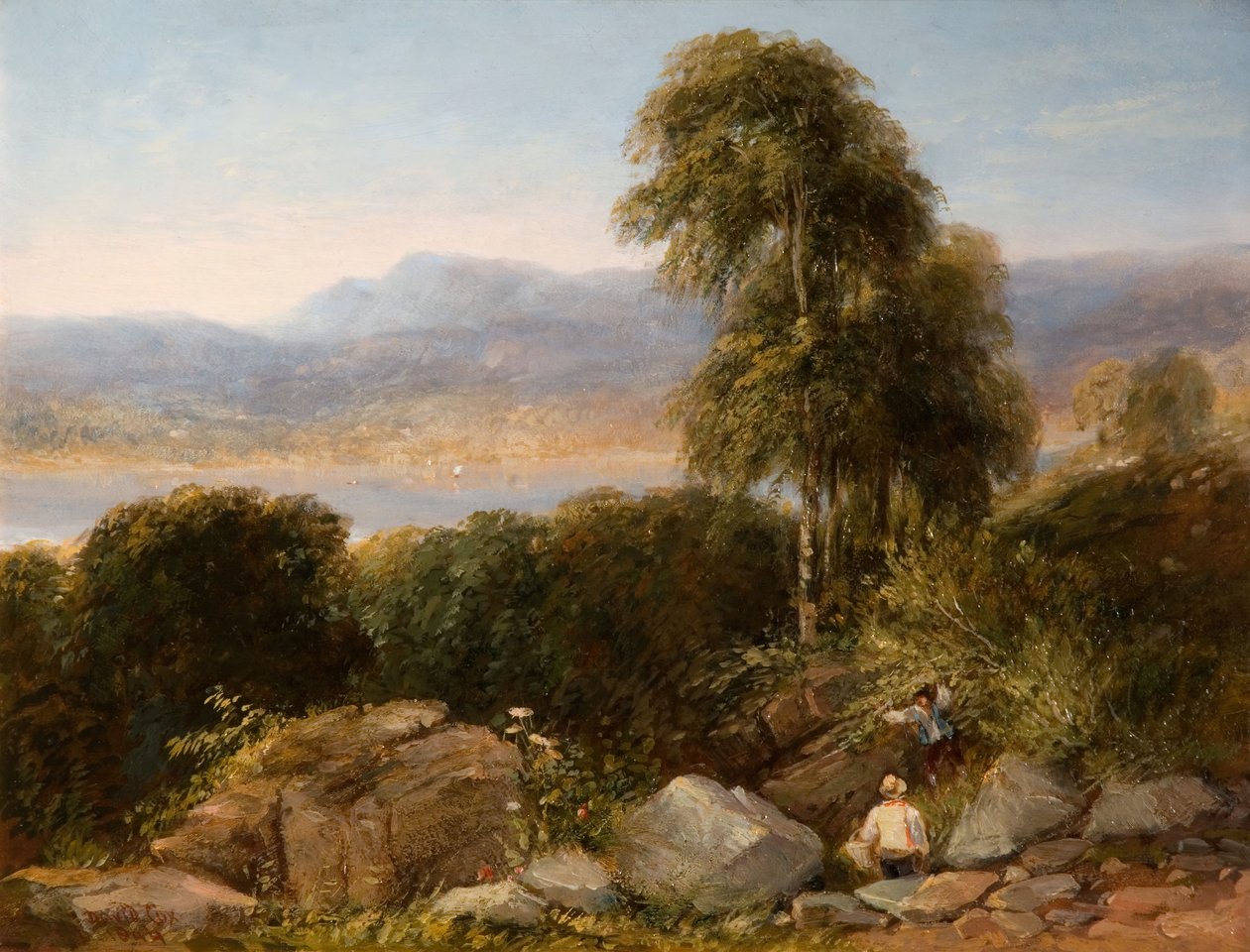 Windermere, 1844 de David Cox the elder