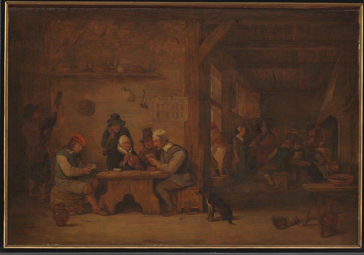 Interior de una Taberna de David I Teniers