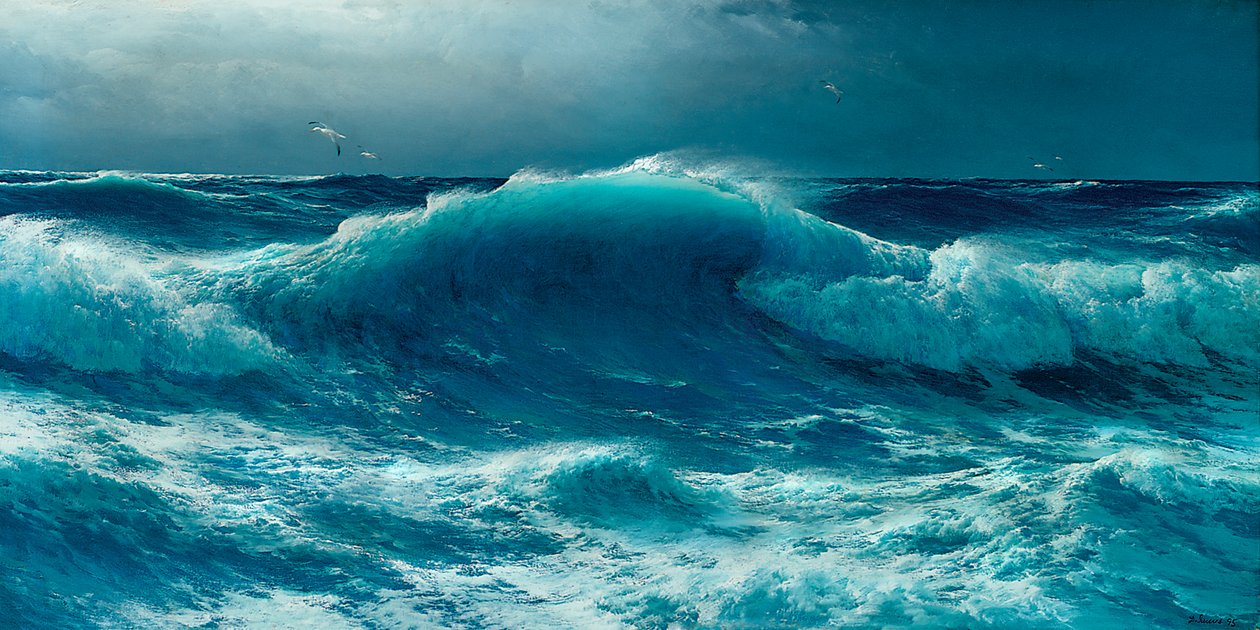 Ola Atlántica, 1895 de David James