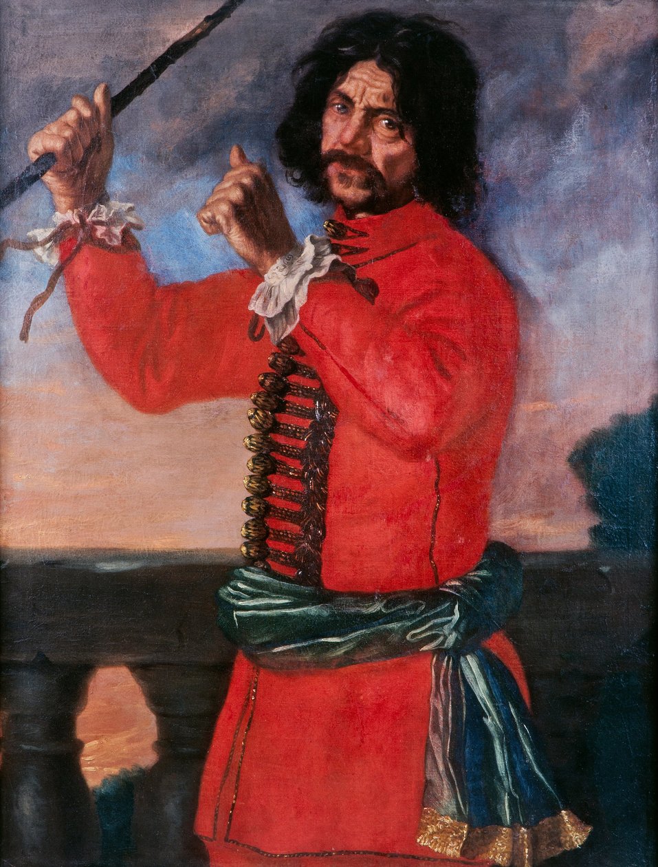 Hindrik Hasenberger, el bufón de la corte, 1651 de David Klöcker Ehrenstrahl