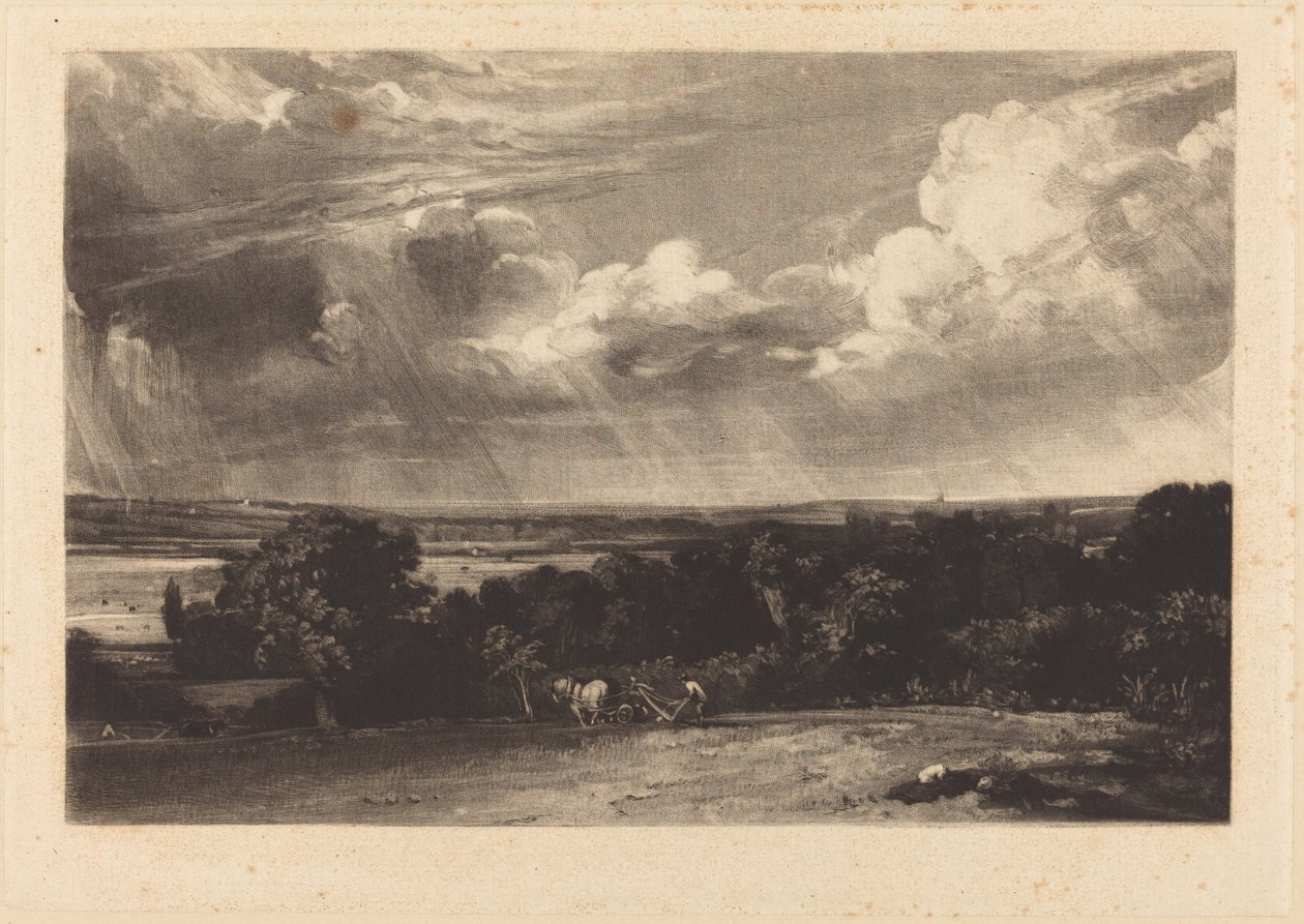 Un verano de David Lucas after John Constable