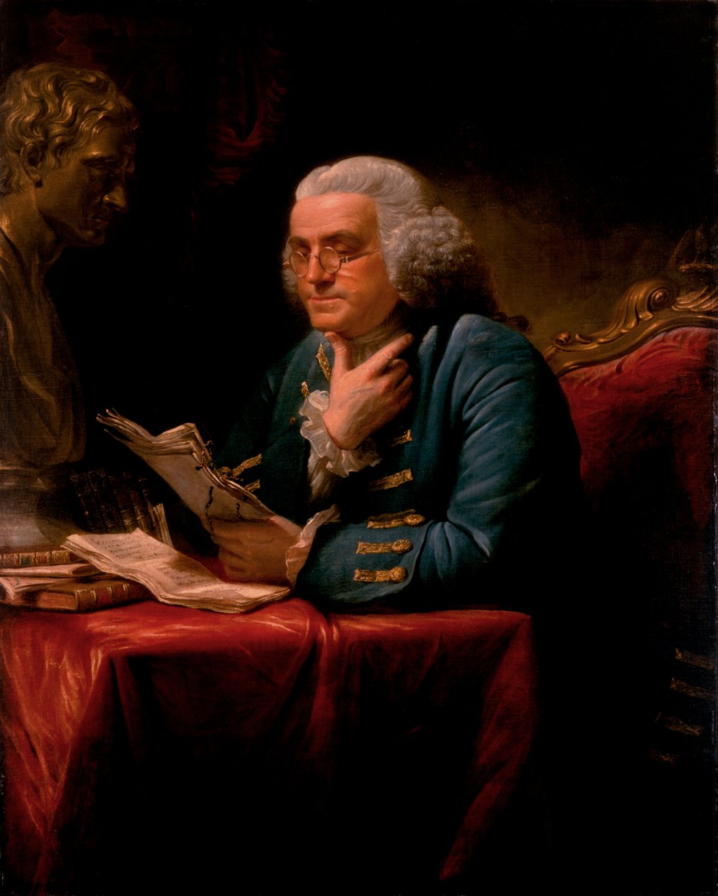 Benjamin Franklin de David Martin