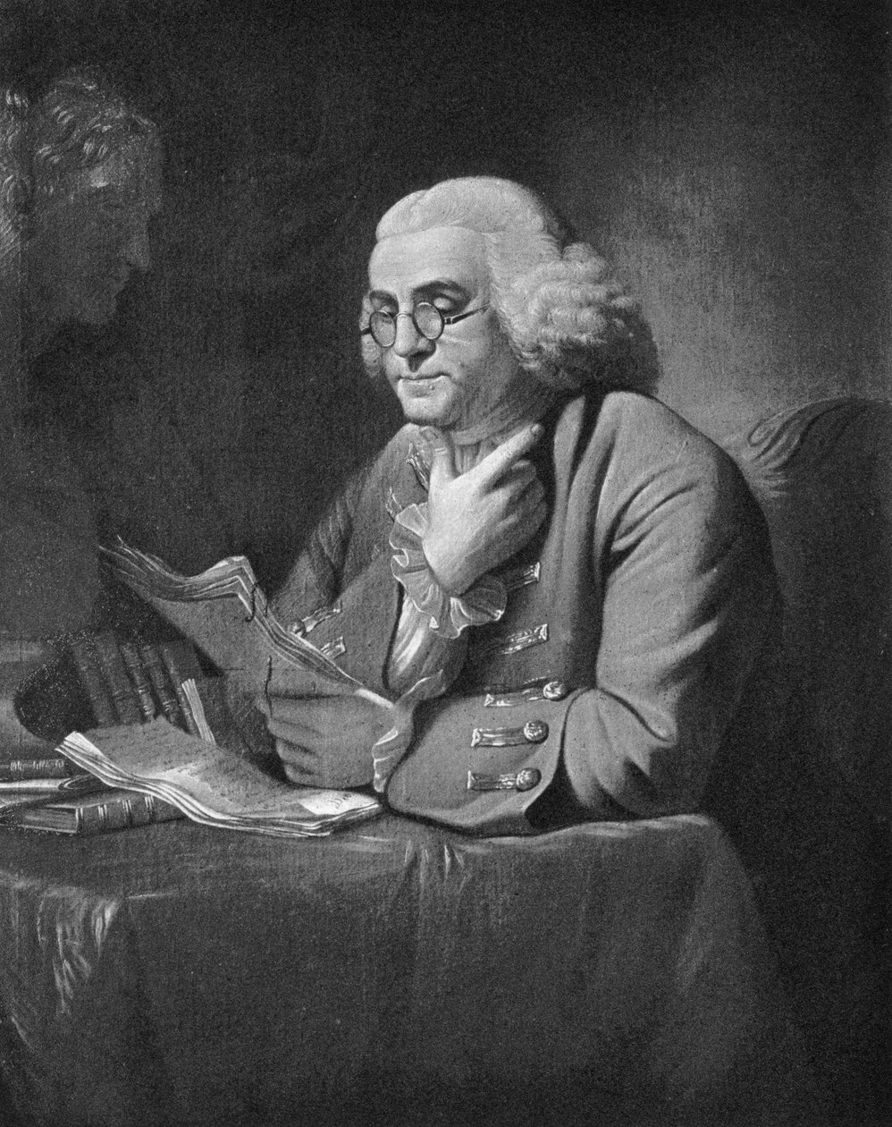 Benjamin Franklin, c1766 de David Martin
