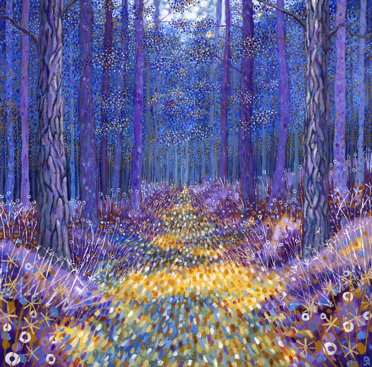 Bosque Azul 2, 2012 de David Newton