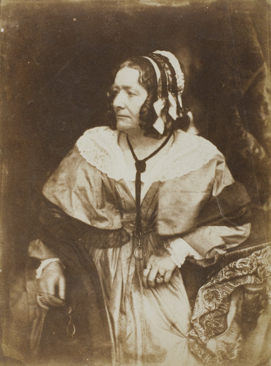 Sra. Anna Brownell Jameson, 1844 de David Octavius Hill