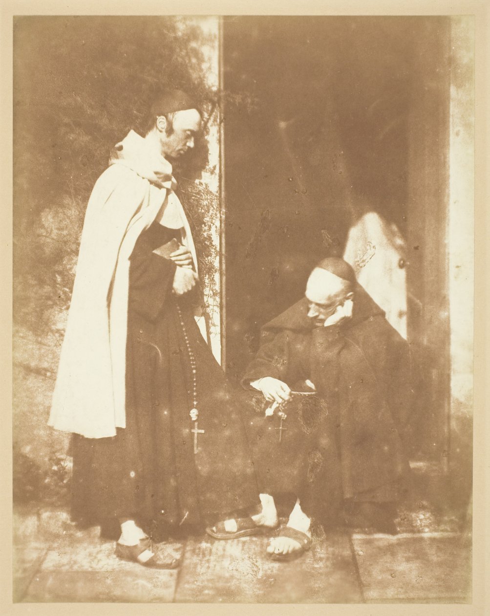 Dos frailes de David Octavius Hill