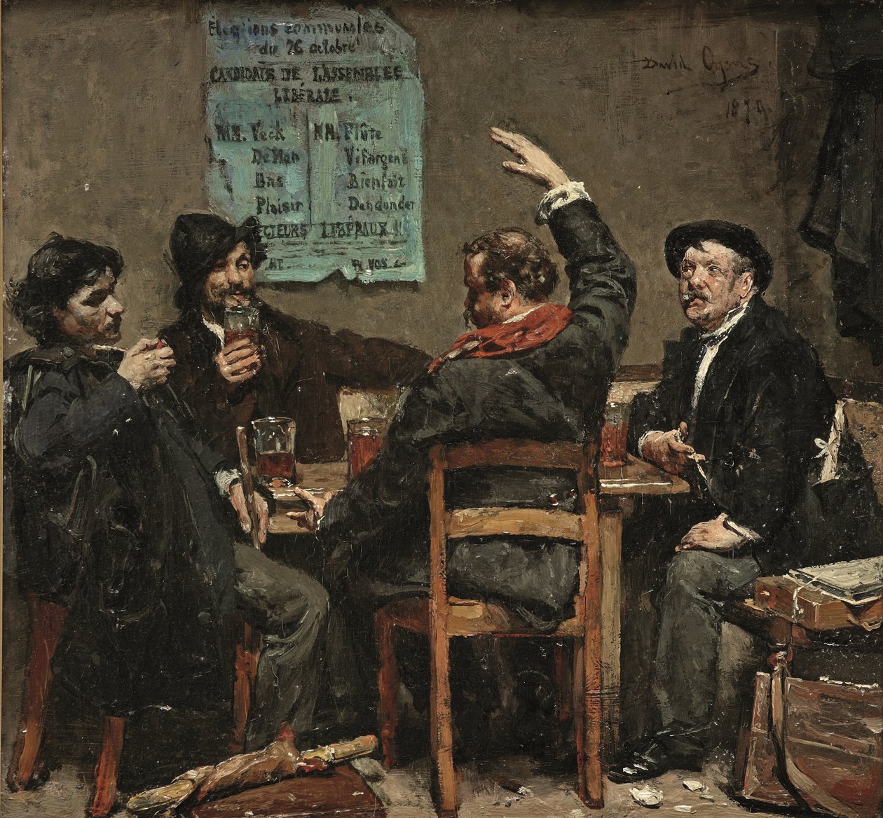 De Stamtafel: cuentacuentos en un café de David Oyens