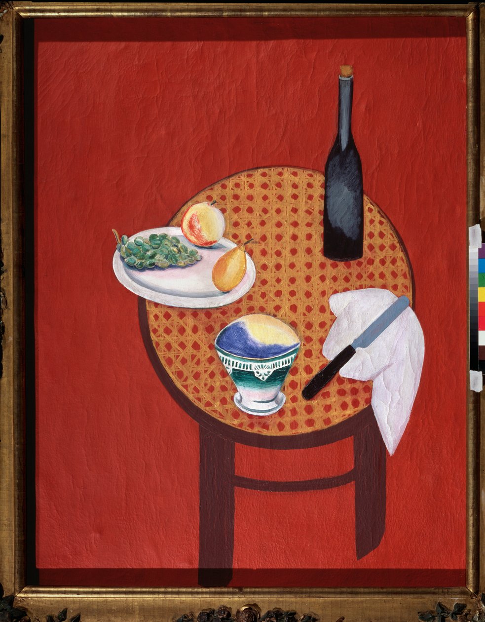 Bodegón rojo de David Petrovich Sterenberg