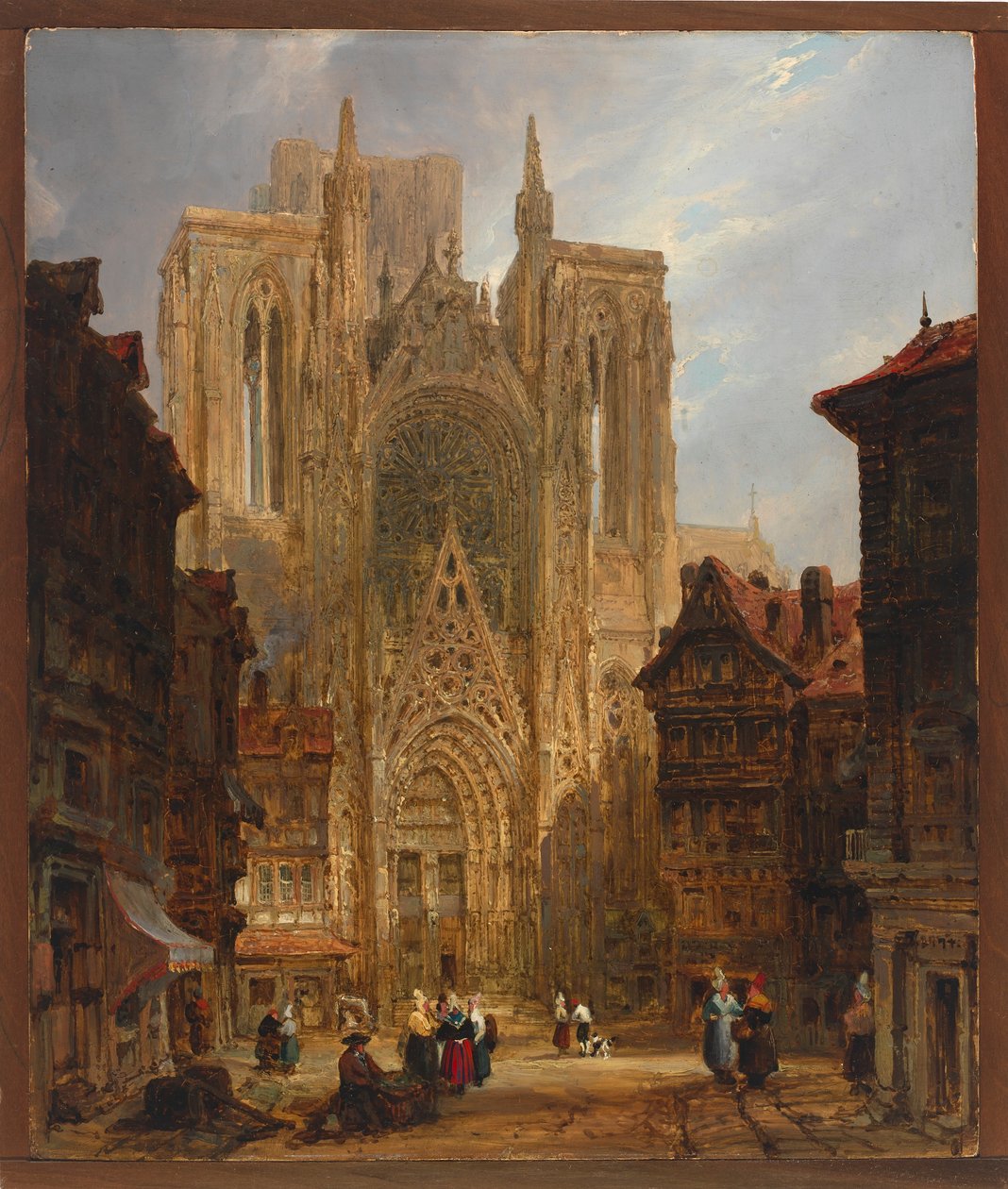 Catedral de Ruán de David Roberts