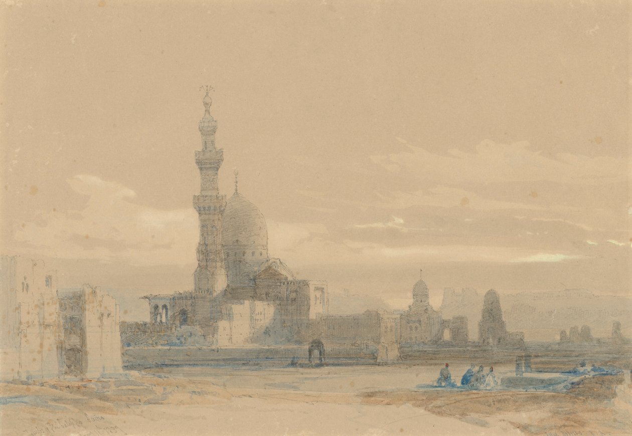 Tumbas de los Califas, El Cairo de David Roberts