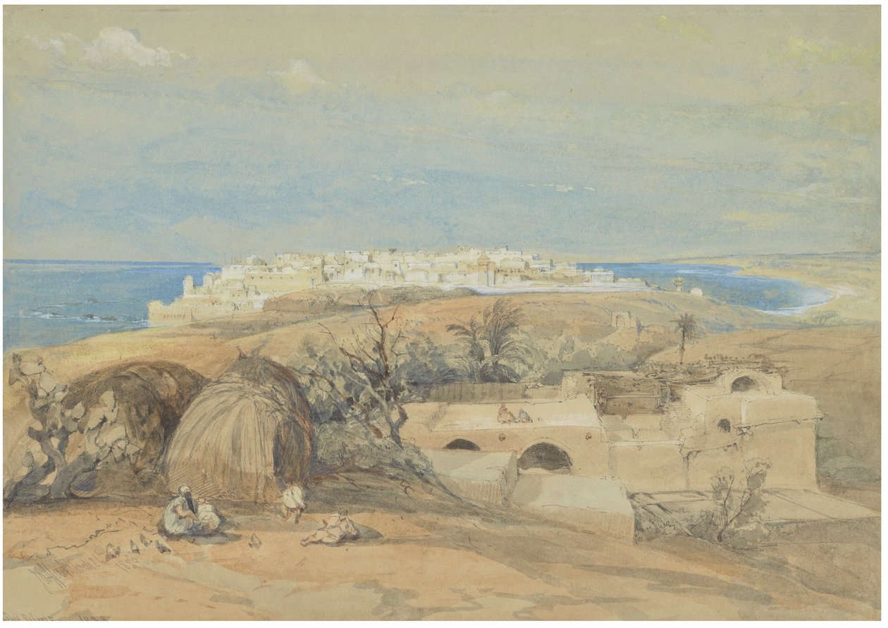 Vista de Jaffa, mirando al norte de David Roberts