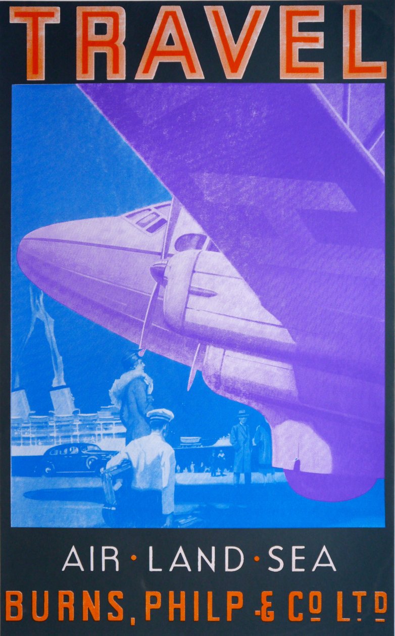 Viaje: Aire, Tierra, Mar (Azul) de David Studwell