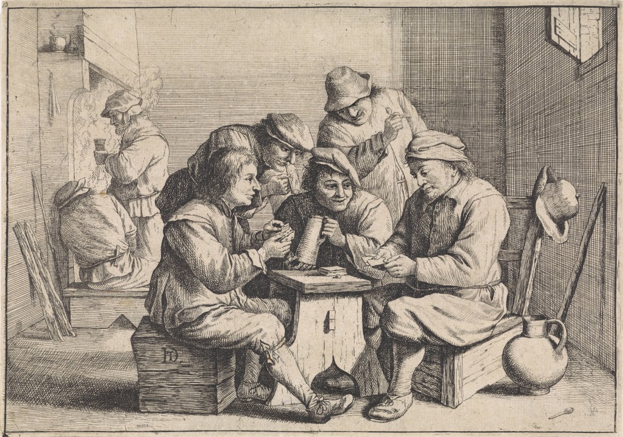 jugadores de cartas de David Teniers (II)