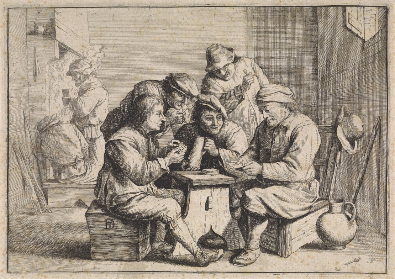 jugadores de cartas de David Teniers (II)