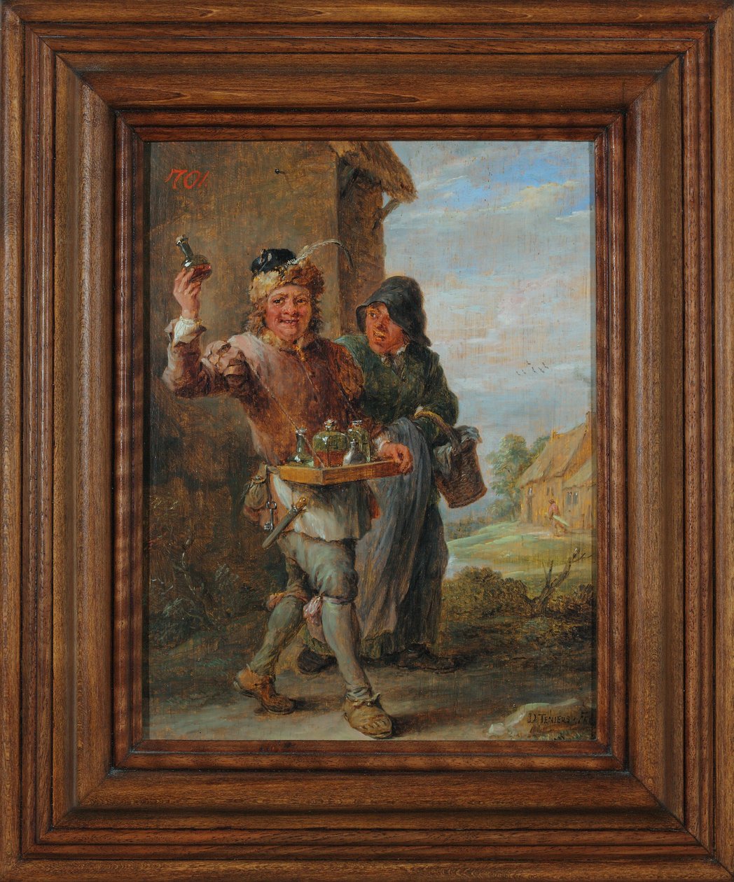 Médico rural, c.1670 de David Teniers the Younger