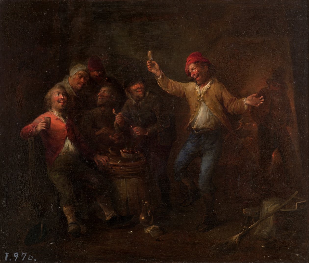 Español: Bebedores de David Teniers the Younger