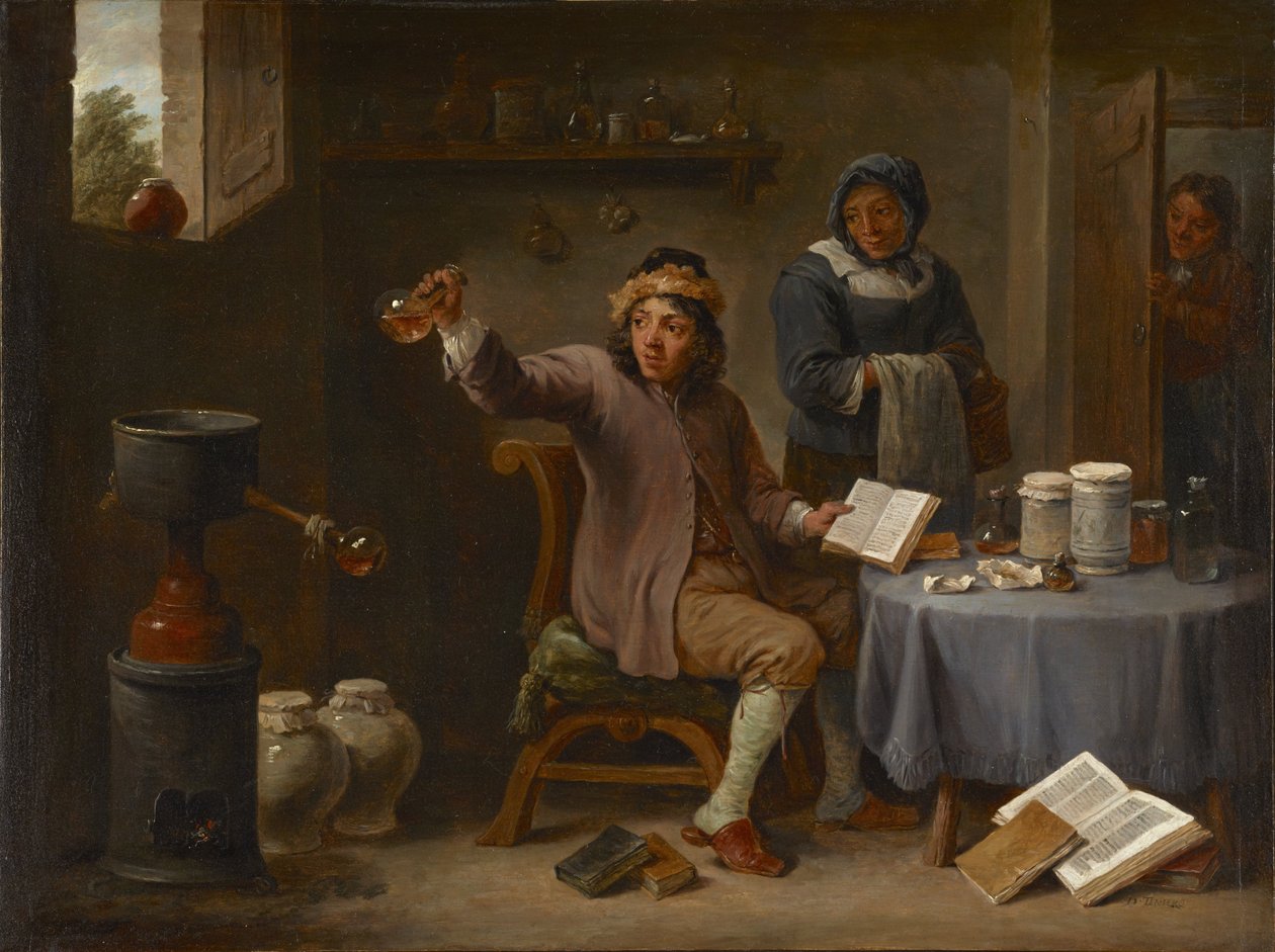La consulta de David Teniers the Younger