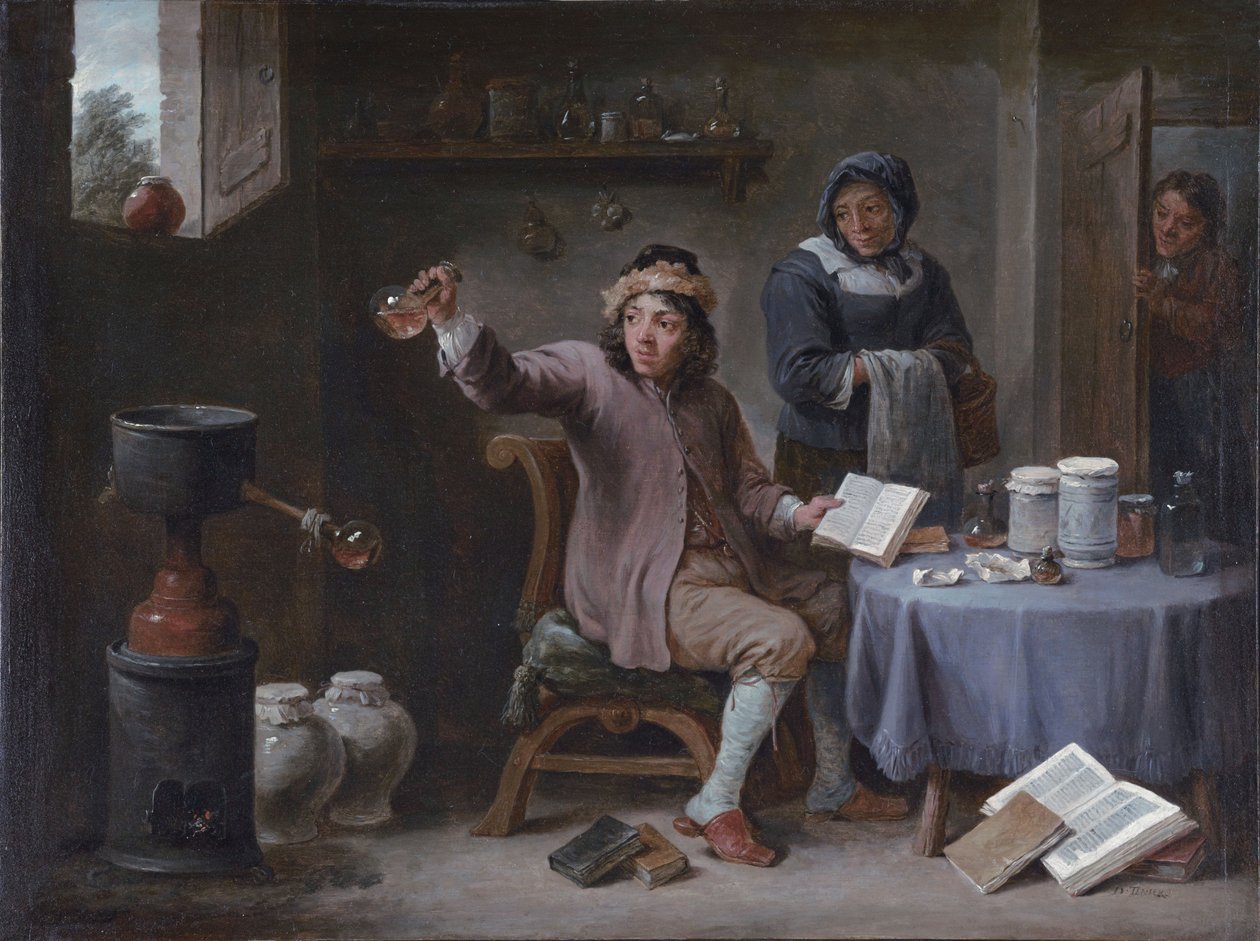 La consulta de David Teniers the Younger