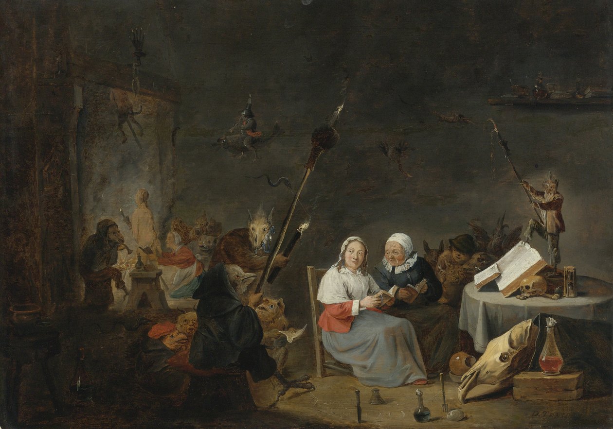 El Sábado de las Brujas de David Teniers the Younger