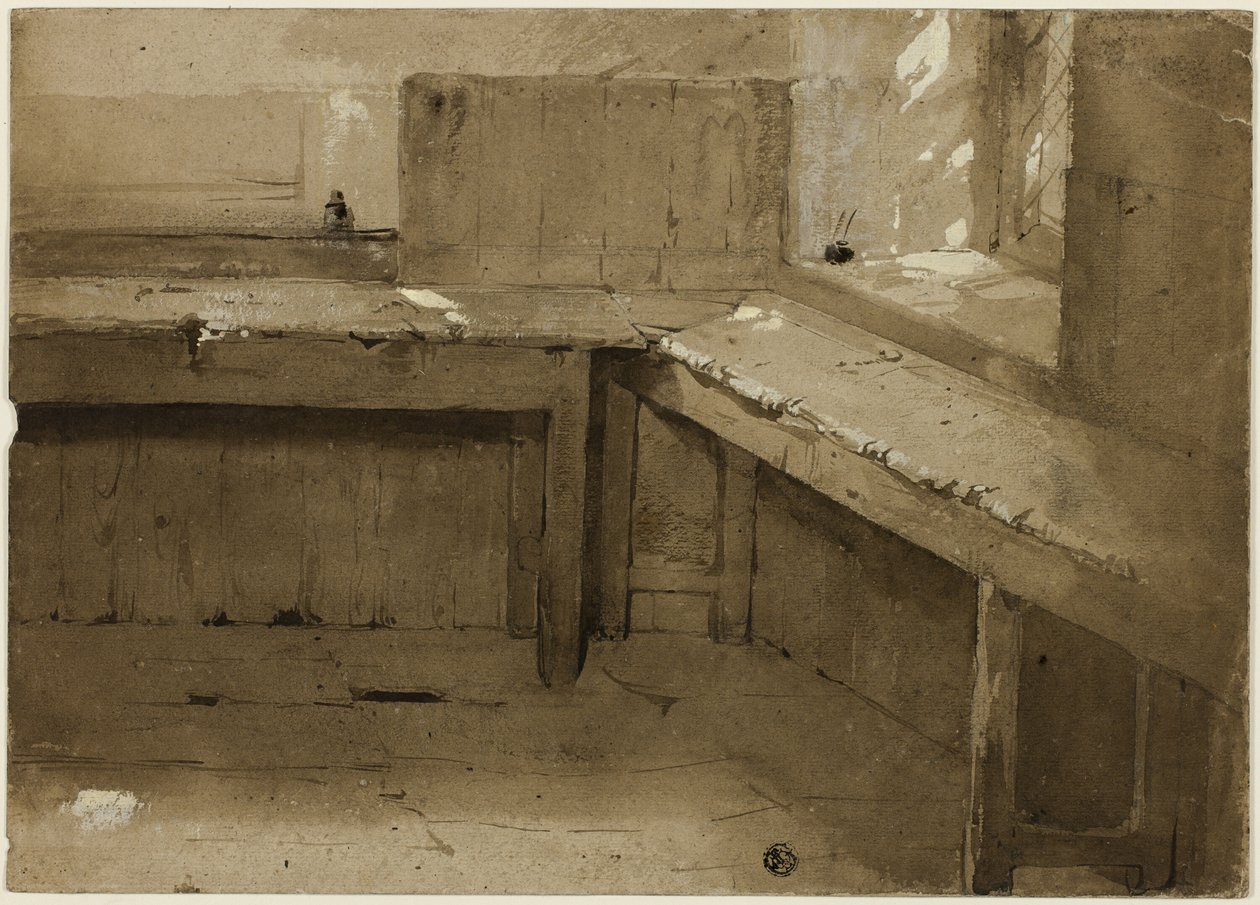 Estudio de fondo de David Wilkie