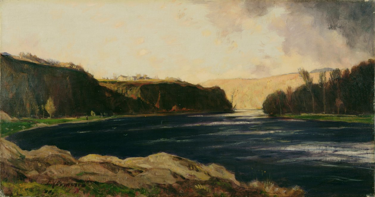 Un río de Perthshire de David Young Cameron