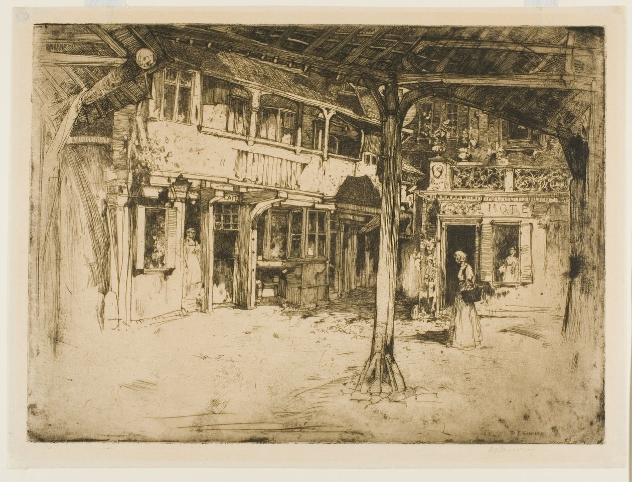 Cour des bons Enfants, Ruan de David Young Cameron