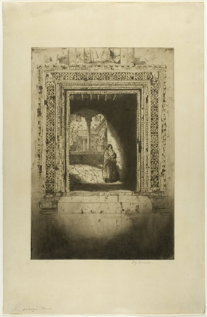 La Abadía, Venecia de David Young Cameron
