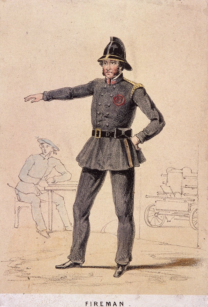 Un bombero, 1855 de Day and Son