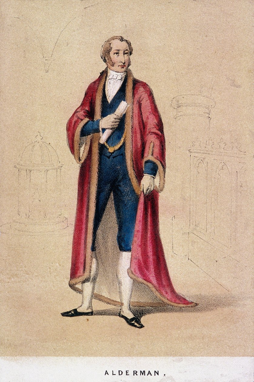 Un concejal, 1855 de Day and Son
