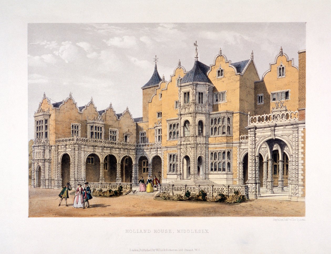 Holland House, Kensington, Londres de Day and Son