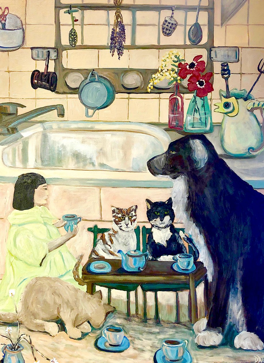 Té antiguo, 2016 de Deborah Eve Alastra